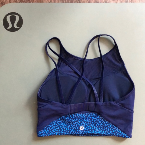 lululemon athletica Tops - lululemon high neck long line bra